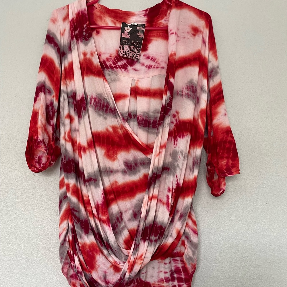 Young Fabulous and Broke Tie Dyed Shirt